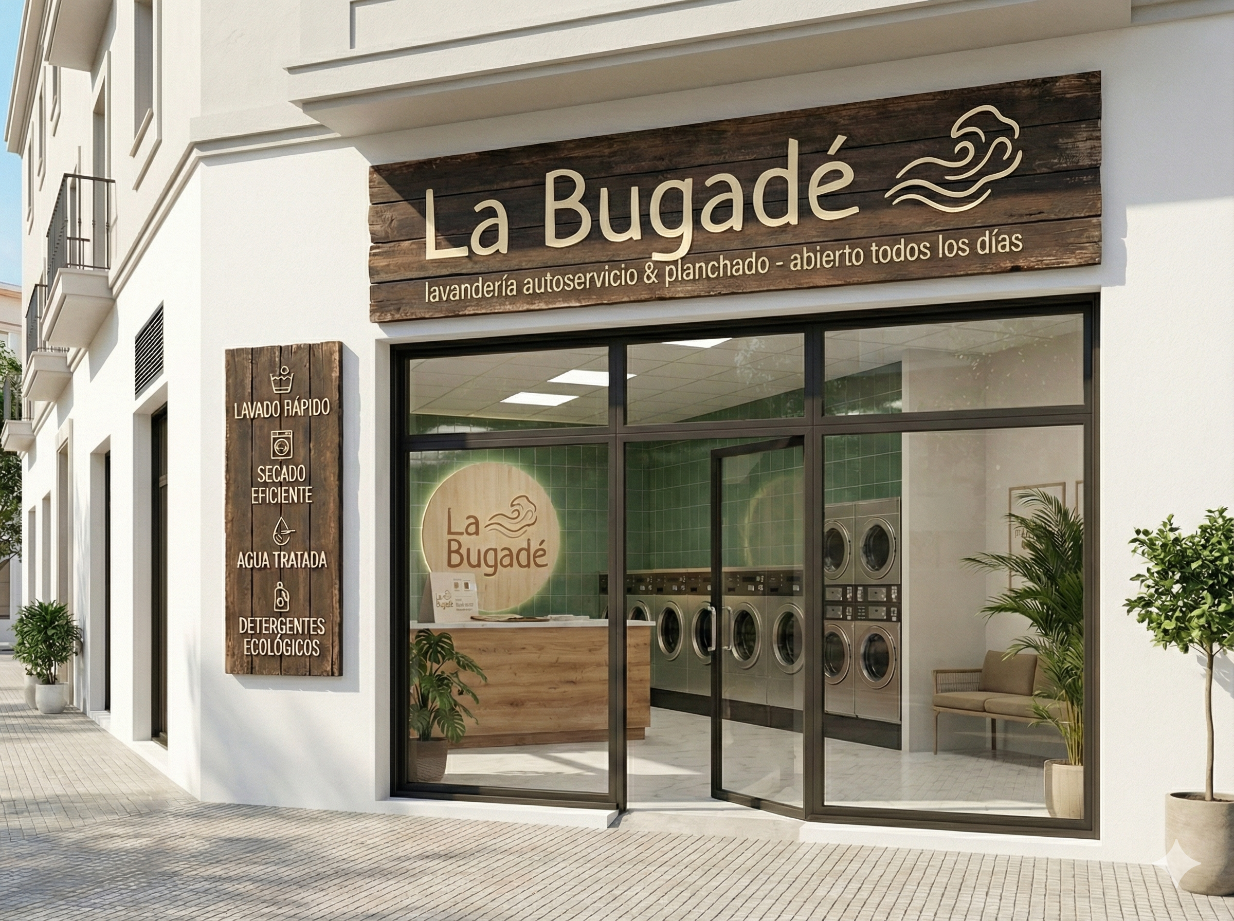 Façana de La Bugadé a Martorell